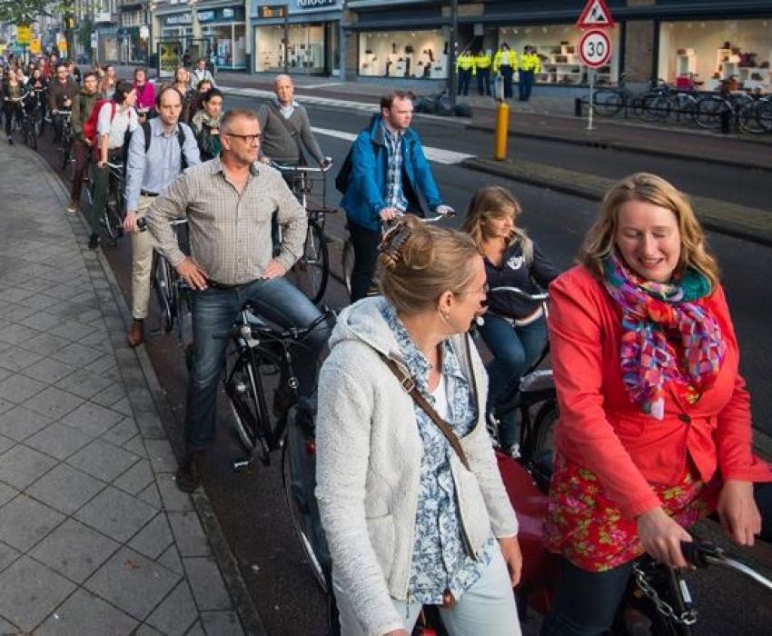 Traffic jam Utrecht