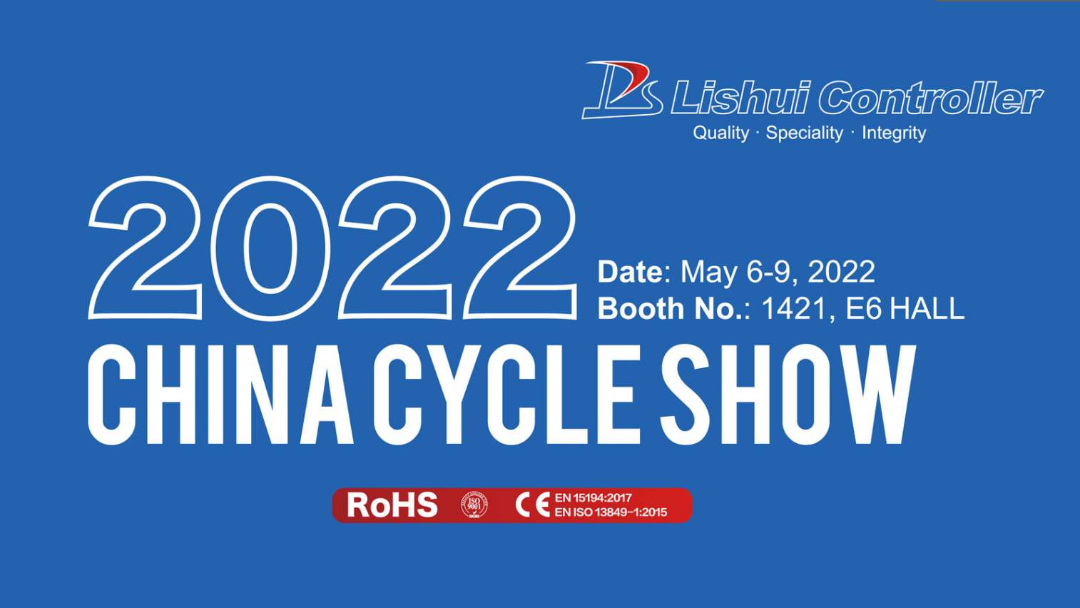 Lishui Controller - China Cycle 2022